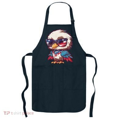 America Patriotic Bald Eagle Apron