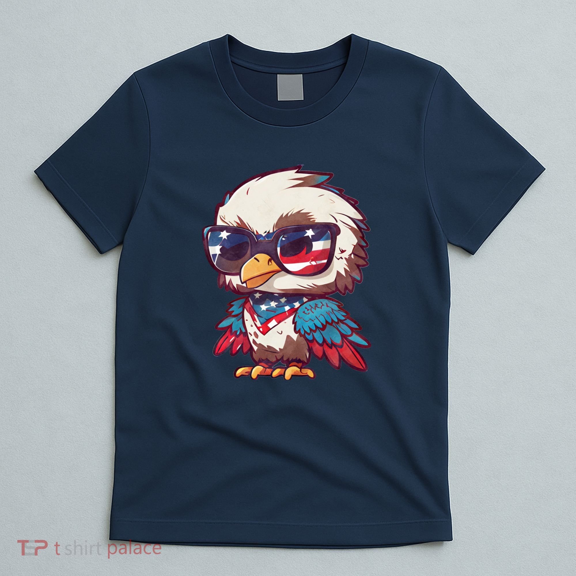 America Patriotic Bald Eagle T-Shirt