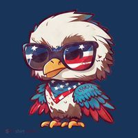 America Patriotic Bald Eagle Coaster thumb 2