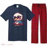 America Patriotic Bald Eagle Pajama Set thumb 0