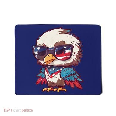 America Patriotic Bald Eagle Mousepad