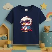 America Patriotic Bald Eagle Toddler T-Shirt thumb 3