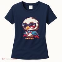 America Patriotic Bald Eagle Women's T-Shirt thumb 0