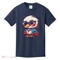 America Patriotic Bald Eagle Kids T-Shirt thumb 0