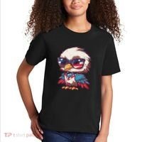 America Patriotic Bald Eagle Kids T-Shirt thumb 2