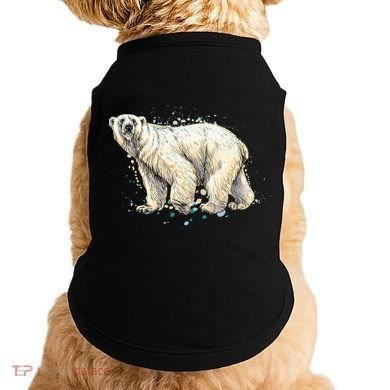Abstract Polar Bear From A Splash Doggie Tank