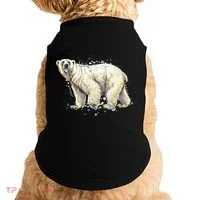 Abstract Polar Bear From A Splash Doggie Tank thumb 0