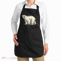 Abstract Polar Bear From A Splash Apron thumb 2