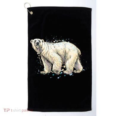 Abstract Polar Bear From A Splash Golf Towel