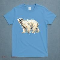 Abstract Polar Bear From A Splash T-Shirt thumb 4