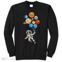 Astronaut Planet Balloons Super Gift For Space Space Sweatshirt thumb 0