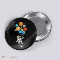 Astronaut Planet Balloons Super Gift For Space Space Button thumb 0