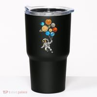 Astronaut Planet Balloons Super Gift For Space Space Tumbler thumb 0