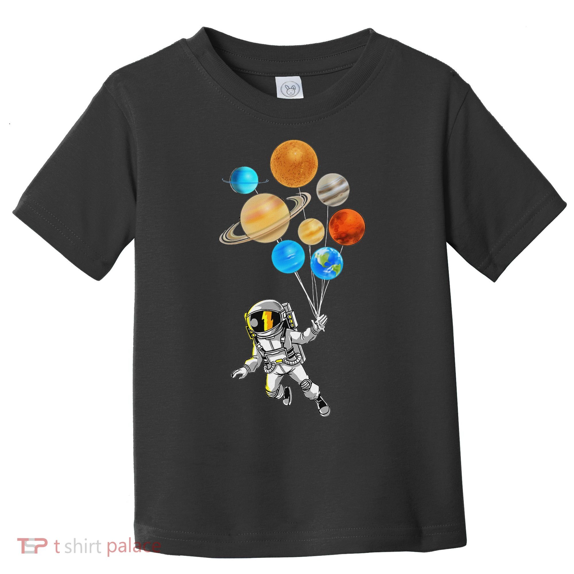 Astronaut Planet Balloons Super Gift For Space Space Toddler T-Shirt