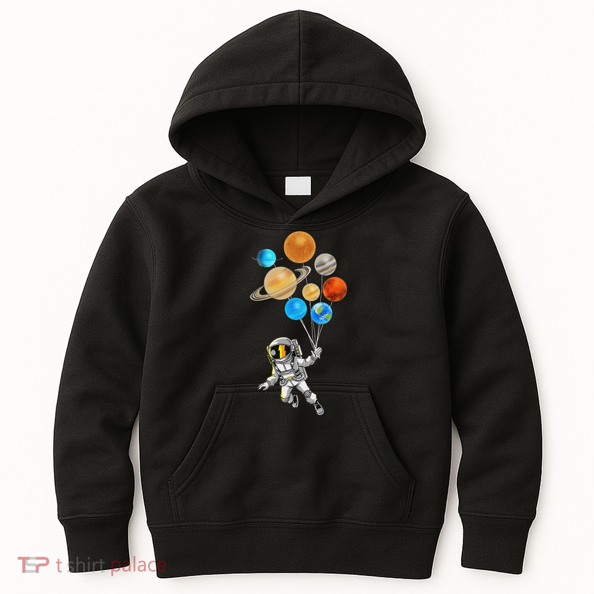Astronaut Planet Balloons Super Gift For Space Space Kids Hoodie