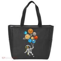Astronaut Planet Balloons Super Gift For Space Space Tote Bag thumb 0