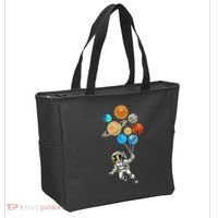 Astronaut Planet Balloons Super Gift For Space Space Tote Bag thumb 2