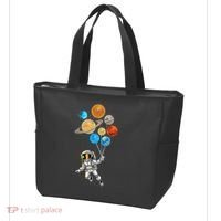 Astronaut Planet Balloons Super Gift For Space Space Tote Bag thumb 3