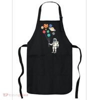Astronaut Planets Balloons Funny Solar Space Birthday Party Apron thumb 0