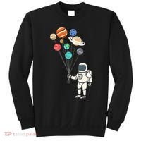Astronaut Planets Balloons Funny Solar Space Birthday Party Sweatshirt thumb 0