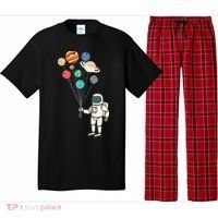 Astronaut Planets Balloons Funny Solar Space Birthday Party Pajama Set thumb 0