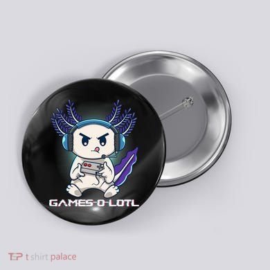 Axolotl Playing Console Video Games Gamesolotl Gaming Button