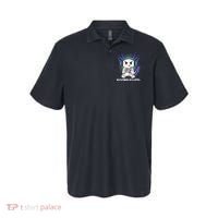Axolotl Playing Console Video Games Gamesolotl Gaming Polo thumb 0