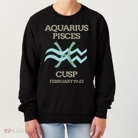 Aquarius Pisces Cusp Zodiac Horoscope Women's Sweatshirt thumb 0