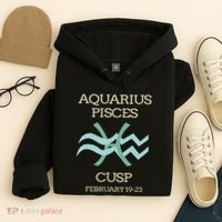 Aquarius Pisces Cusp Zodiac Horoscope Hoodie thumb 4