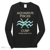 Aquarius Pisces Cusp Zodiac Horoscope Long Sleeve Shirt thumb 0