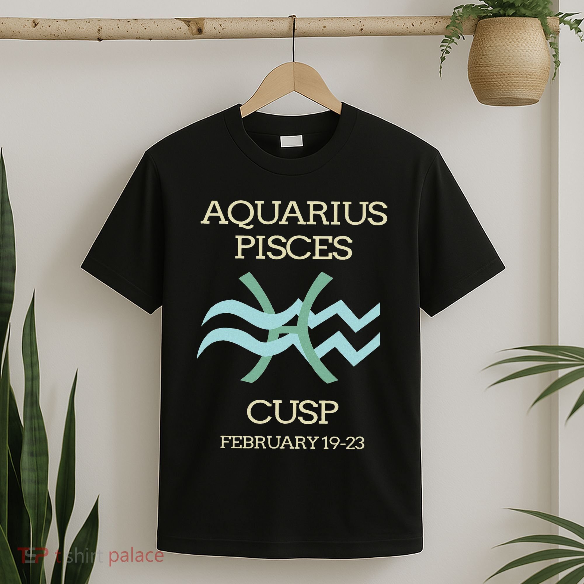 Aquarius Pisces Cusp Zodiac Horoscope T-Shirt