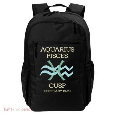 Aquarius Pisces Cusp Zodiac Horoscope Backpack