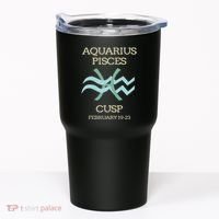 Aquarius Pisces Cusp Zodiac Horoscope Tumbler thumb 0