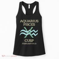 Aquarius Pisces Cusp Zodiac Horoscope Women's Tank Top thumb 0