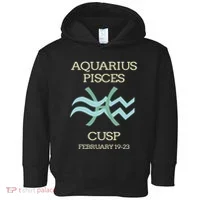 Aquarius Pisces Cusp Zodiac Horoscope Toddler Hoodie thumb 0