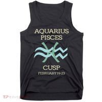 Aquarius Pisces Cusp Zodiac Horoscope Tank Top thumb 0