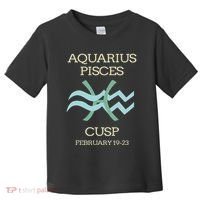 Aquarius Pisces Cusp Zodiac Horoscope Toddler T-Shirt thumb 0