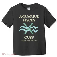 Aquarius Pisces Cusp Zodiac Horoscope Toddler T-Shirt thumb 0