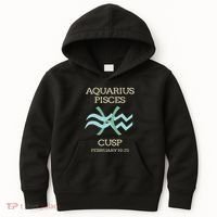 Aquarius Pisces Cusp Zodiac Horoscope Kids Hoodie thumb 0