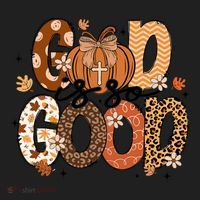 Autumn Pumpkin Christian Thanksgiving Faith God Is So Good Women's Sweatshirt thumb 2