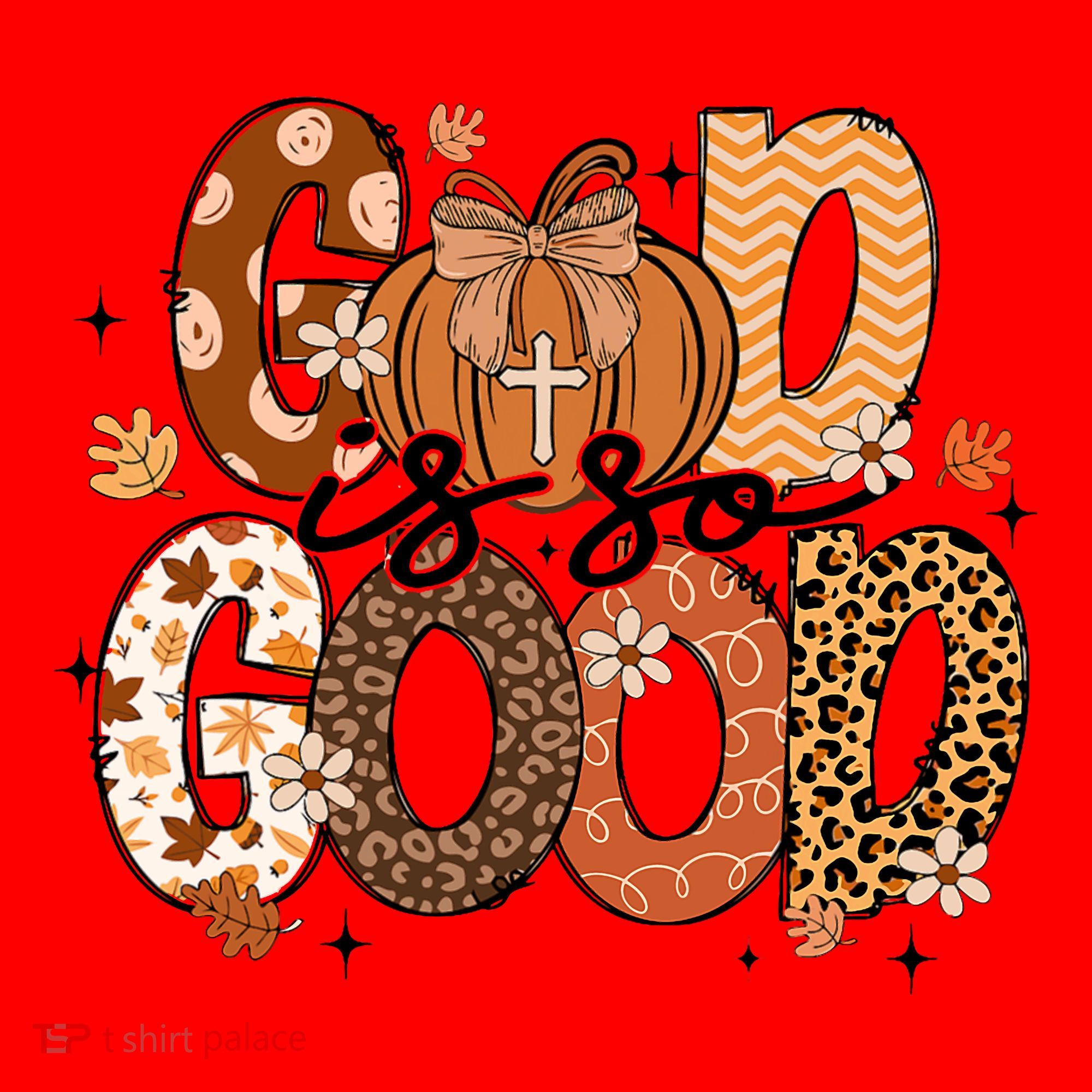 Autumn Pumpkin Christian Thanksgiving Faith God Is So Good Santa Hat