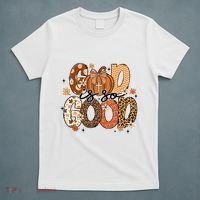 Autumn Pumpkin Christian Thanksgiving Faith God Is So Good T-Shirt thumb 5