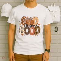Autumn Pumpkin Christian Thanksgiving Faith God Is So Good T-Shirt thumb 6