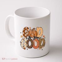 Autumn Pumpkin Christian Thanksgiving Faith God Is So Good Coffee Mug thumb 0