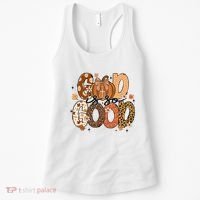 Autumn Pumpkin Christian Thanksgiving Faith God Is So Good Women's Tank Top thumb 0