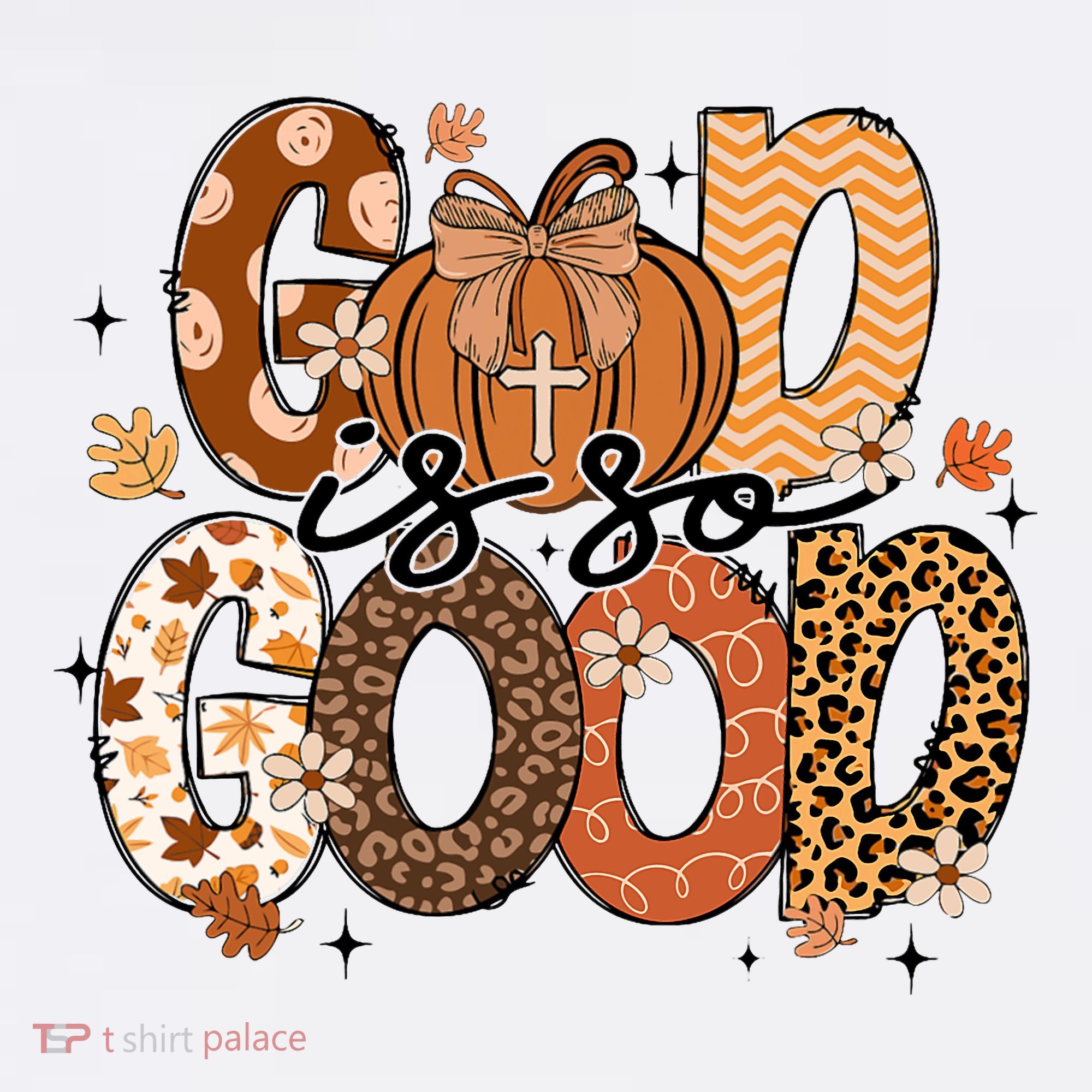 Autumn Pumpkin Christian Thanksgiving Faith God Is So Good Women's Tank Top