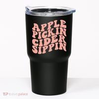 Apple Pickin Cider Sippin Apple Picking Crew Harvest Season Tumbler thumb 0