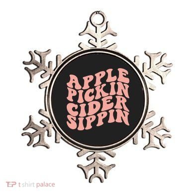 Apple Pickin Cider Sippin Apple Picking Crew Harvest Season Ornament