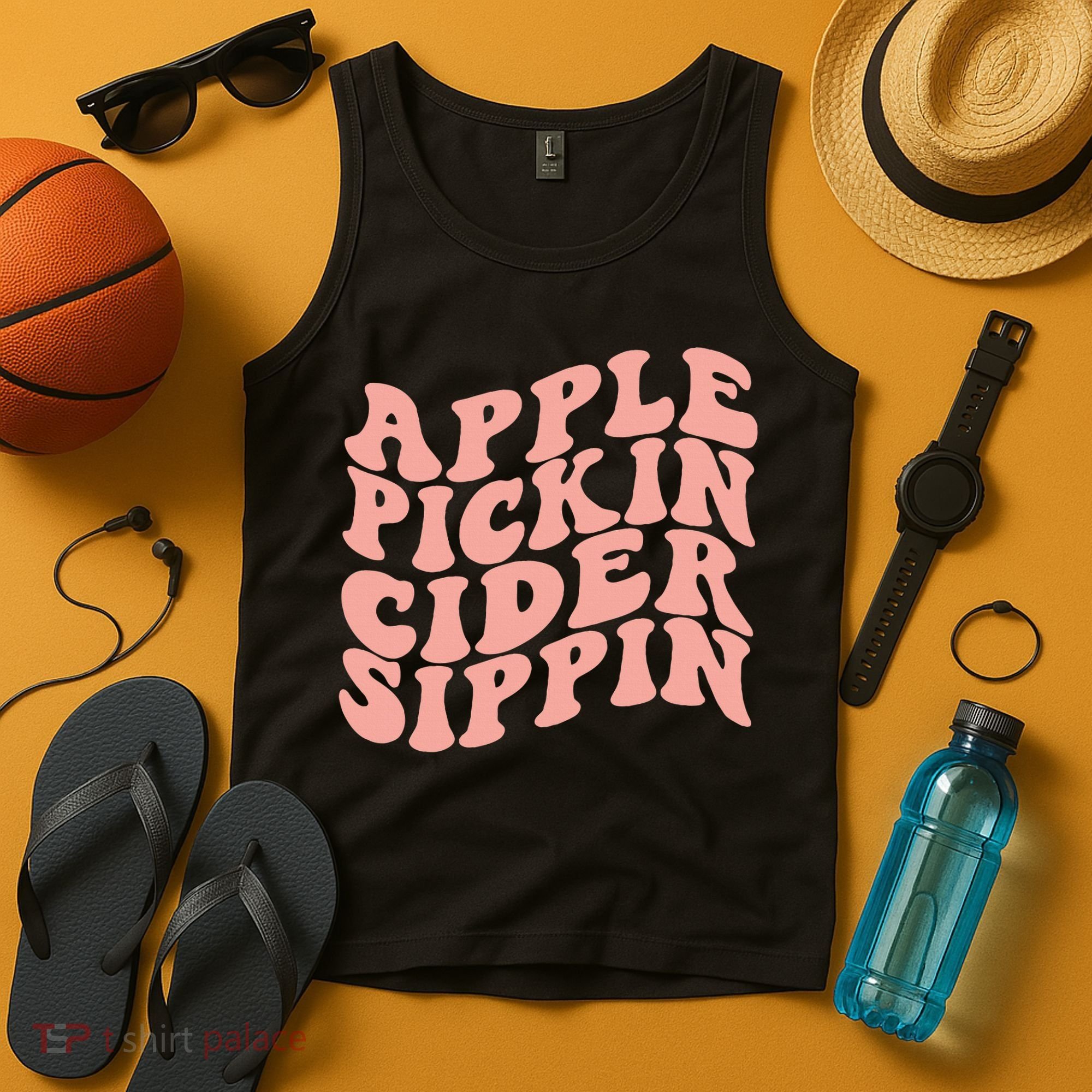 Apple Pickin Cider Sippin Apple Picking Crew Harvest Season Tank Top