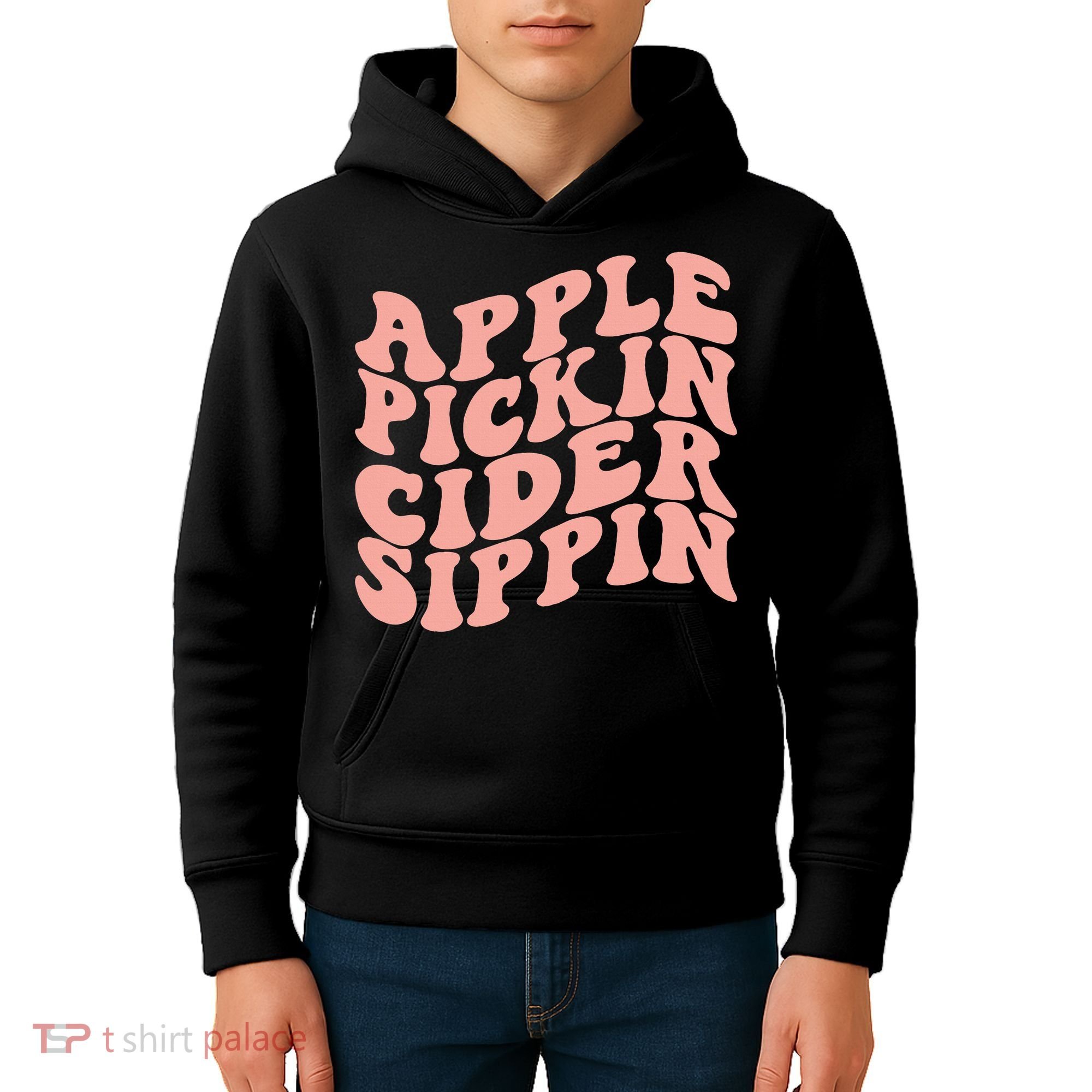 Apple Pickin Cider Sippin Apple Picking Crew Harvest Season Kids Hoodie